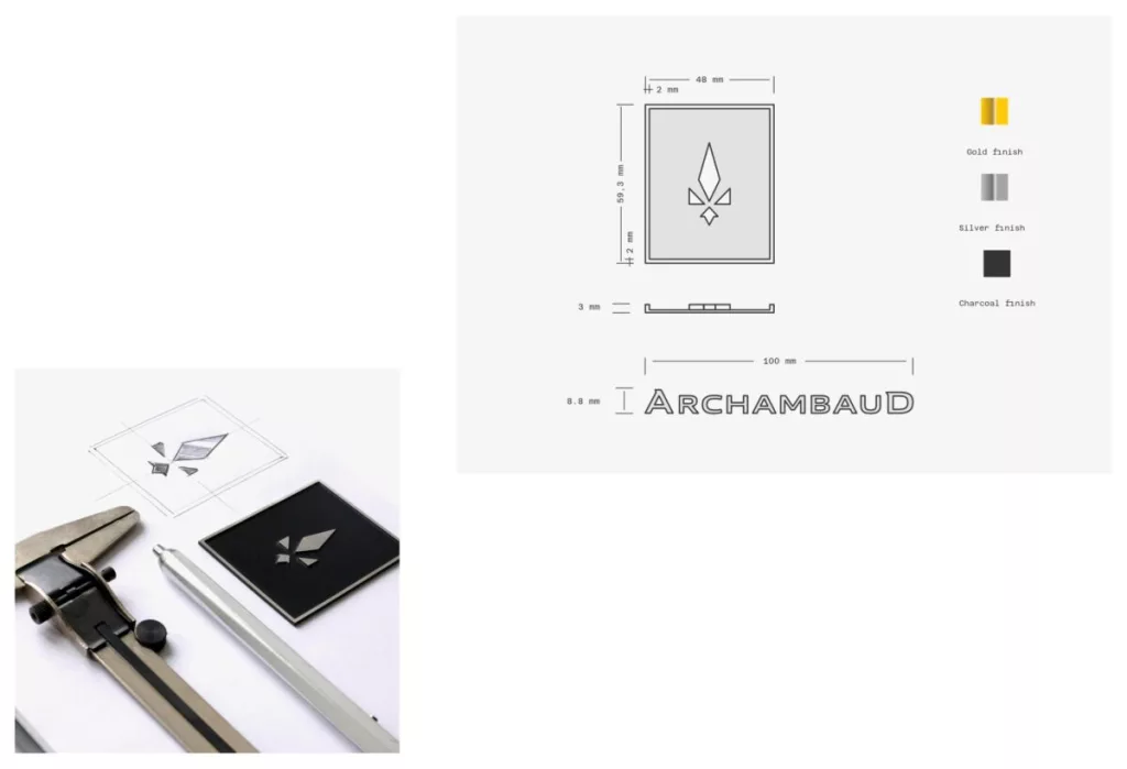 Archambaud brand elements and tools.