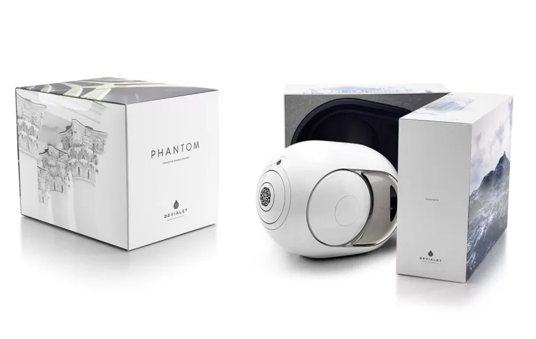 Phantom speaker packaging