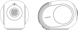 Technical diagram of a Phantom speaker